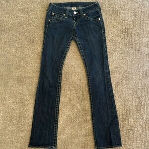 True religion, straight jeans, size 28 new condition